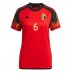 Belgicko Axel Witsel #6 Domáci Ženy futbalový dres MS 2022 Krátky Rukáv